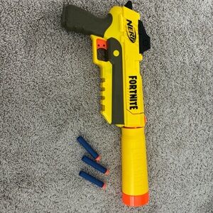 NERF Fortnite Yellow and Orange Blaster